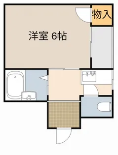 下木田マンション【305号室】の間取り