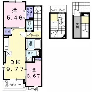 メゾン ジュリア【301号室】の間取り