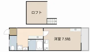 エルハイツ藤田町【2階】の間取り