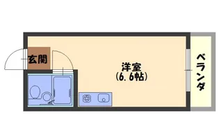 モナムール【207号室】の間取り