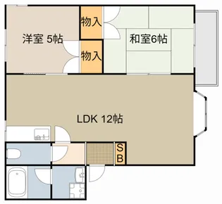 プレステージイズミ【2階】の間取り