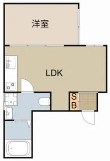 Flower Garden Neyagawa【2階】の間取り
