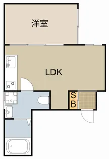 Flower Garden Neyagawa【301号室】の間取り