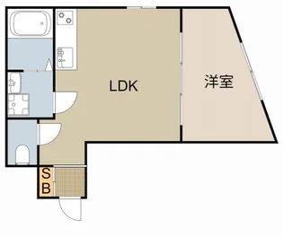 Flower Garden Neyagawa【402号室】の間取り
