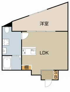Flower Garden Neyagawa【203号室】の間取り