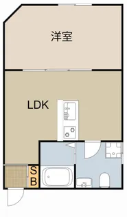 Flower Garden Neyagawa【404号室】の間取り