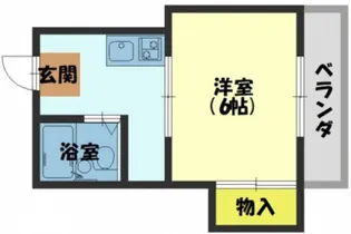 マンション六車【3階】の間取り