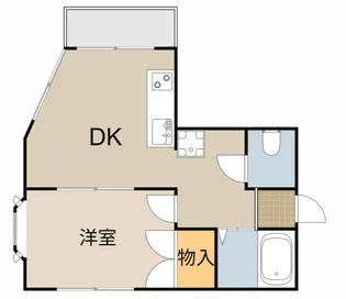 ニューシビックハイム【4階】の間取り
