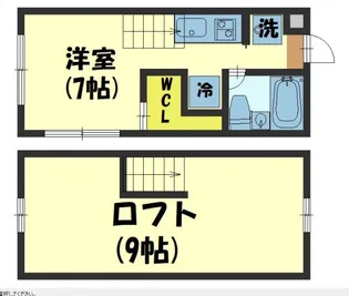 ハイツアヤカ【101号室】の間取り