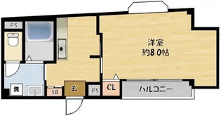 メゾンバニNO3【1階】の間取り