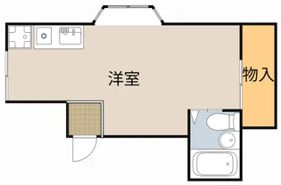 グランデ出雲【4階】の間取り