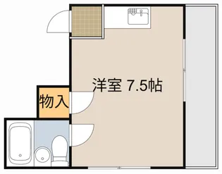 萱島サンヴィアンテ【401号室】の間取り