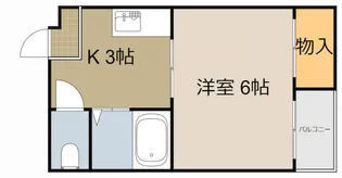エレミヤマンション【4階】の間取り