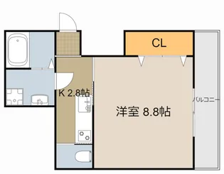 Atelier Casa守口【1階】の間取り