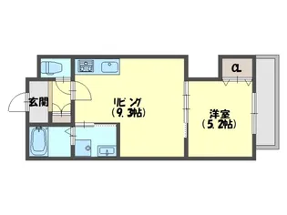 ラモーナ上野口【2階】の間取り