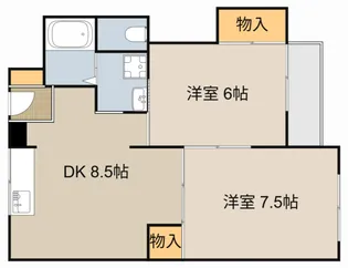 シティライフ大庭【1階】の間取り