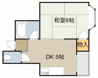 羊燈館メゾン香里園緑町【2階】の間取り