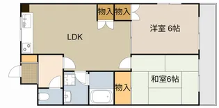 コーポグランディール【5階】の間取り