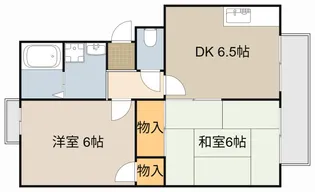 ガーデンハイツ小林2号【2階】の間取り