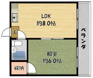 シティハイツ中町【3階】の間取り