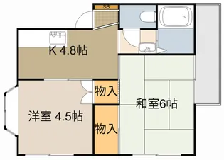 サンパテオ【301号室】の間取り