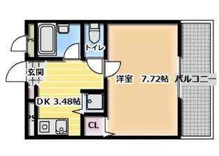 TAIHOレジデンス萱島【1階】の間取り