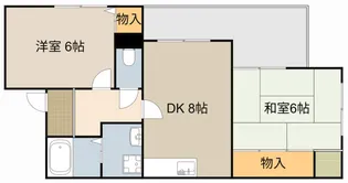 ラ・ドルチェ・ヴィータ【4階】の間取り