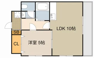 Mプラザ香里壱番館【9階】の間取り