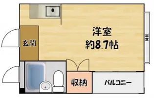 パーソナル18番館【201号室】の間取り