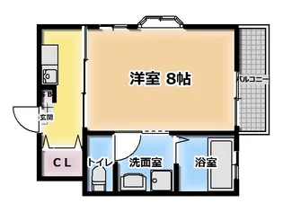 フロンティア・フィールド?【3階】の間取り