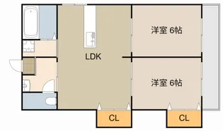 雅マンション【4階】の間取り