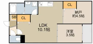 Premier香里【301号室】の間取り