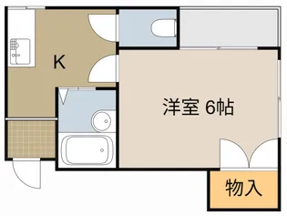 フローラルヴィラ【303号室】の間取り