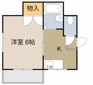 フローラルヴィラ【401号室】の間取り