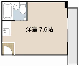エクセレンス北巣本【3階】の間取り