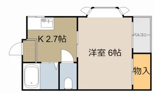 エレミヤマンション【201号室】の間取り
