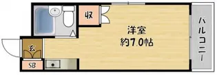 アーバン富士【3階】の間取り