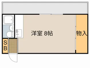 平和コーポ【207号室】の間取り