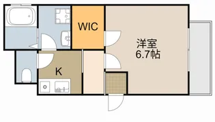 ALEGRIA寝屋川池田南【1階】の間取り
