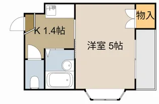 エクスラン【3階】の間取り