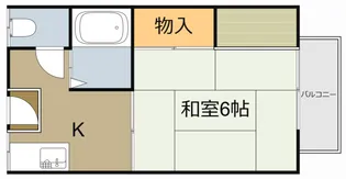 ハイツシャローム【2階】の間取り