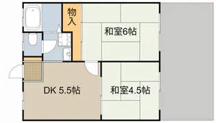 ハイツシャローム【1階】の間取り