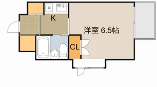 ジョイフル寝屋川【3階】の間取り