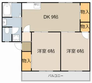 K.メゾン・シャルマン【1階】の間取り