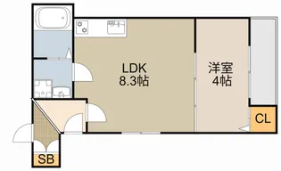 アムールシトラス【2階】の間取り
