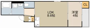 アムールシトラス【2階】の間取り