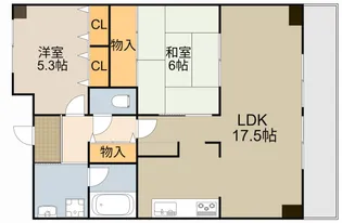 彩テラス【7階】の間取り