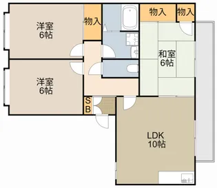 メゾン新家A【1階】の間取り