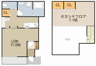 50 (go-zero)【1階】の間取り