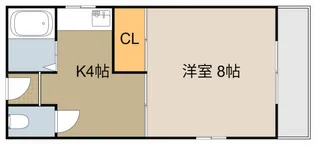 リアライズ門真【1階】の間取り